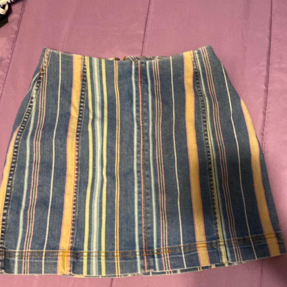 denim skirt